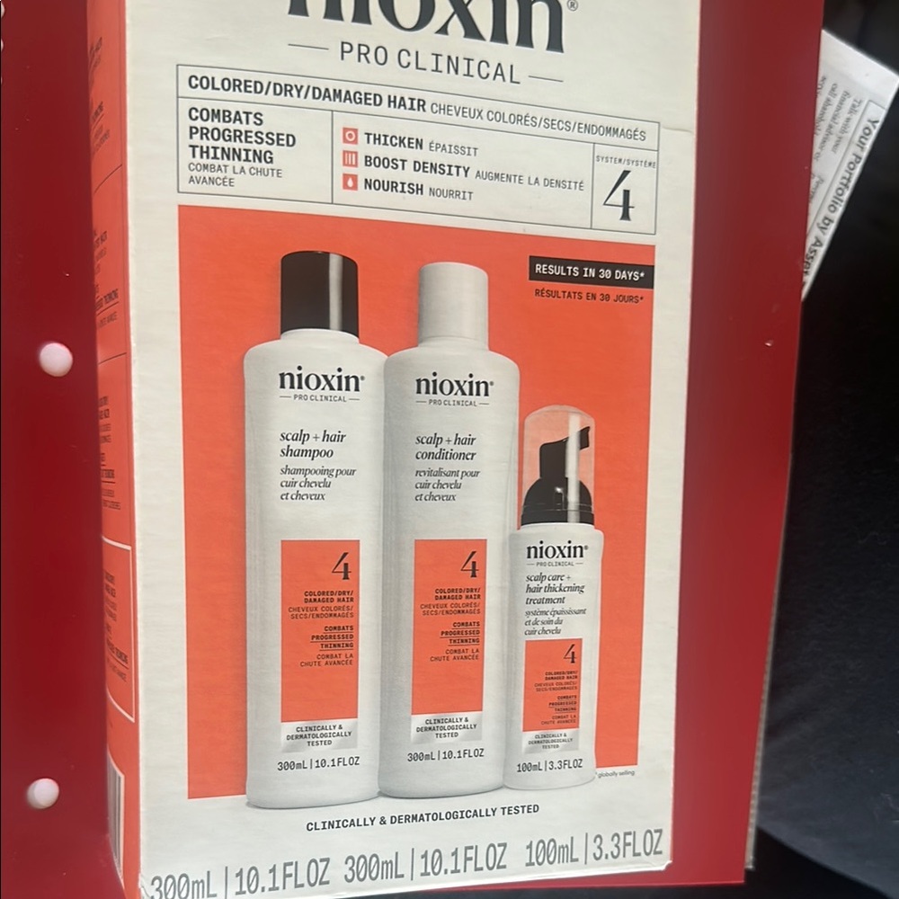 White and Orange Hair Treatment Mask